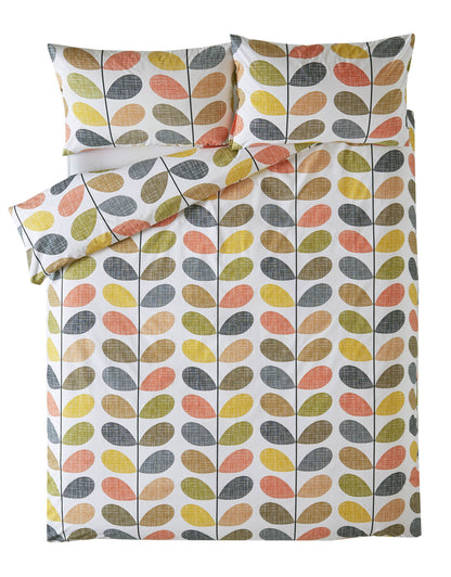 Orla Kiely Scribble Stem Duvet Cover Set - Multi