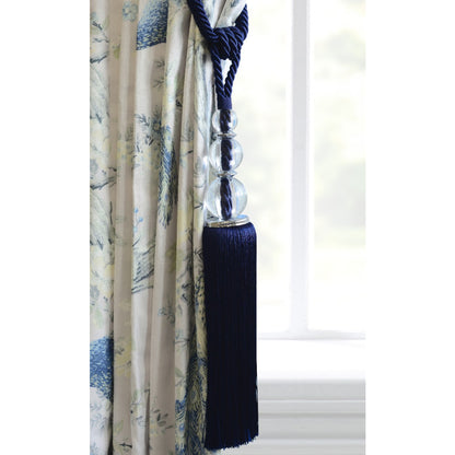Laura Ashley Selby Tassel Tieback - Midnight