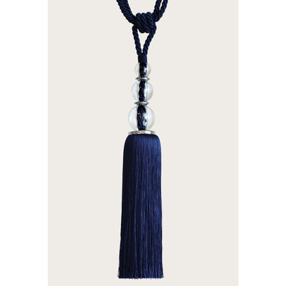 Laura Ashley Selby Tassel Tieback - Midnight
