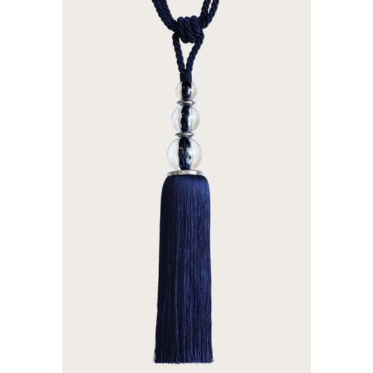 Laura Ashley Selby Tassel Tieback - Midnight