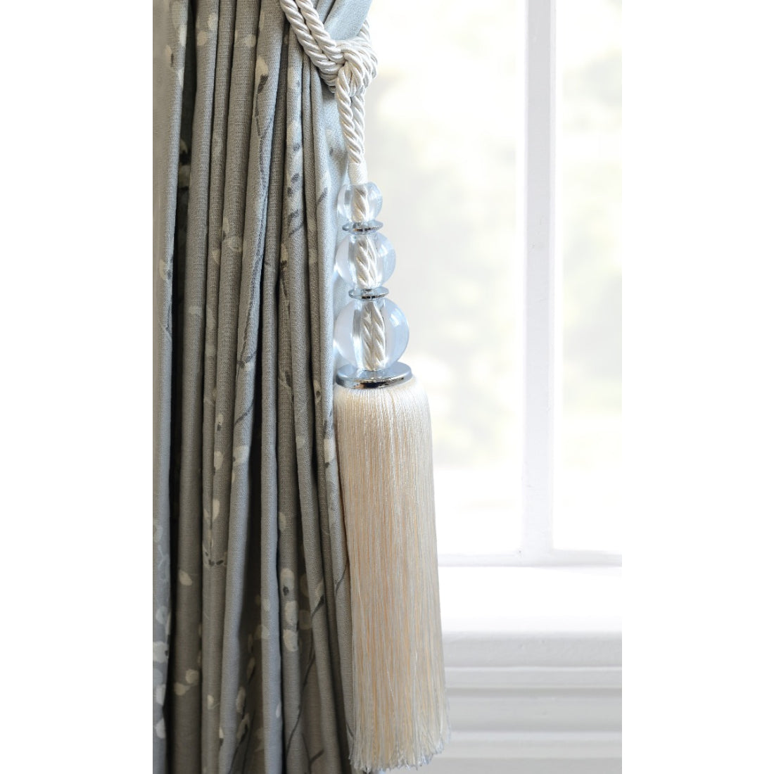 Laura Ashley Selby Tassel Tieback - Natural