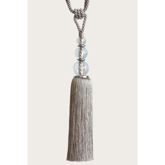 Laura Ashley Selby Tassel Tieback - Truffle