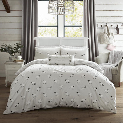Sophie Allport Sheep Duvet Cover Set - Oatmeal