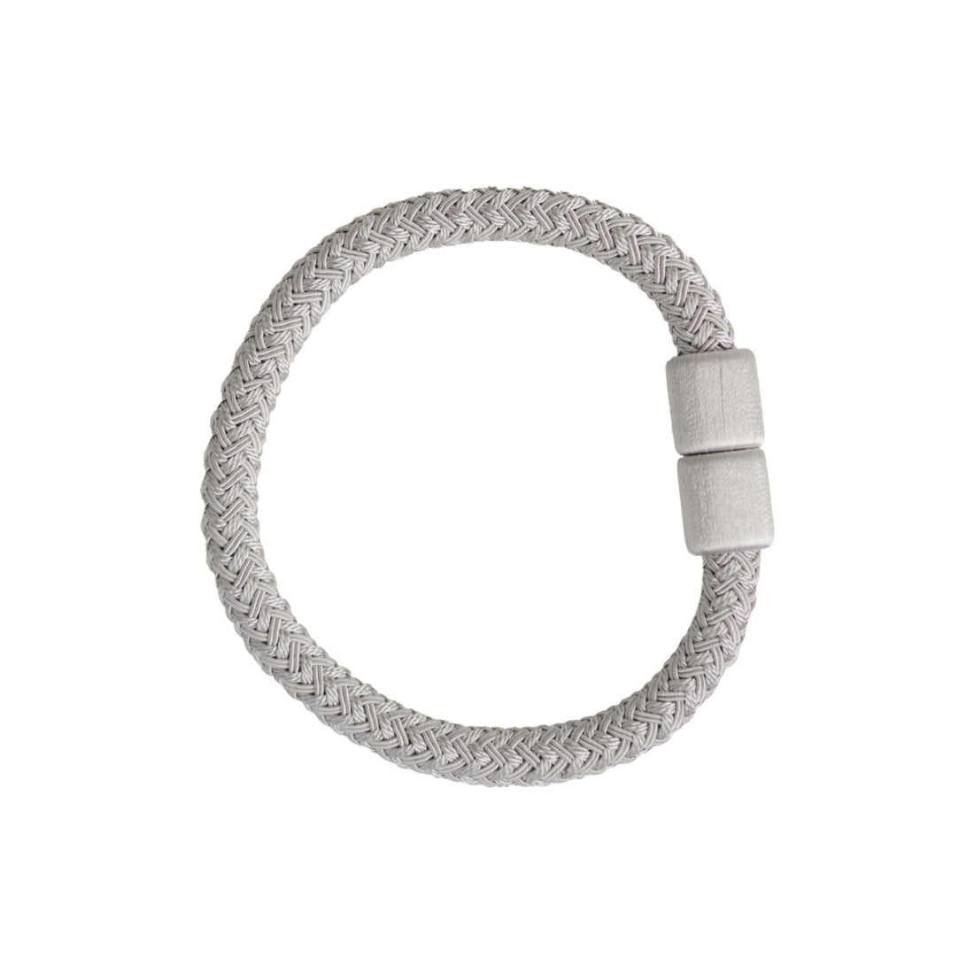 Laura Ashley Ellesmere Magnetic Rope Tiebacks (Pair) - Silver