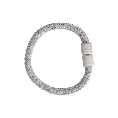 Laura Ashley Ellesmere Magnetic Rope Tiebacks (Pair) - Silver