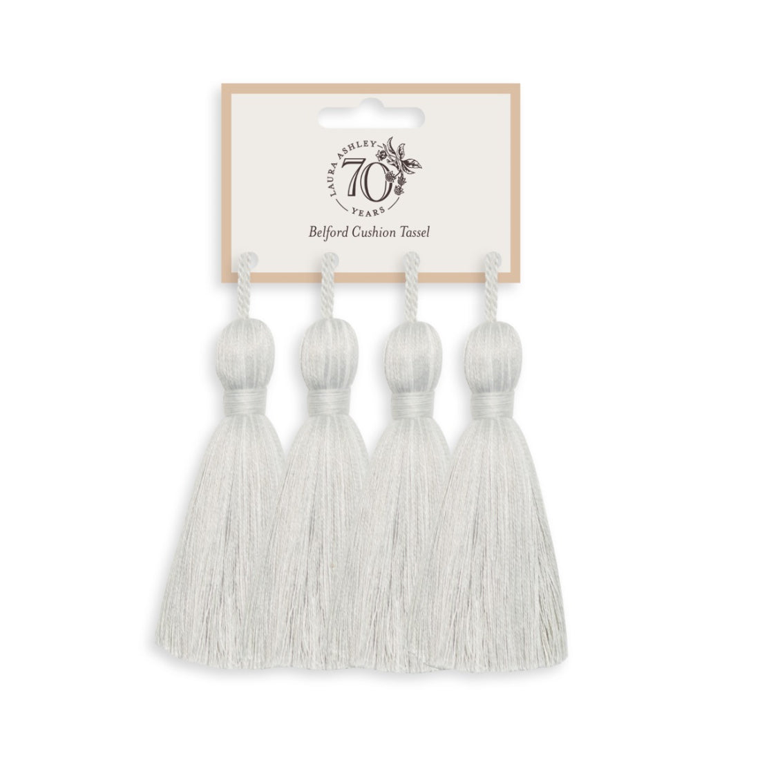 Laura Ashley Belford Cushion Tassel (Pack of 4) - Slate White