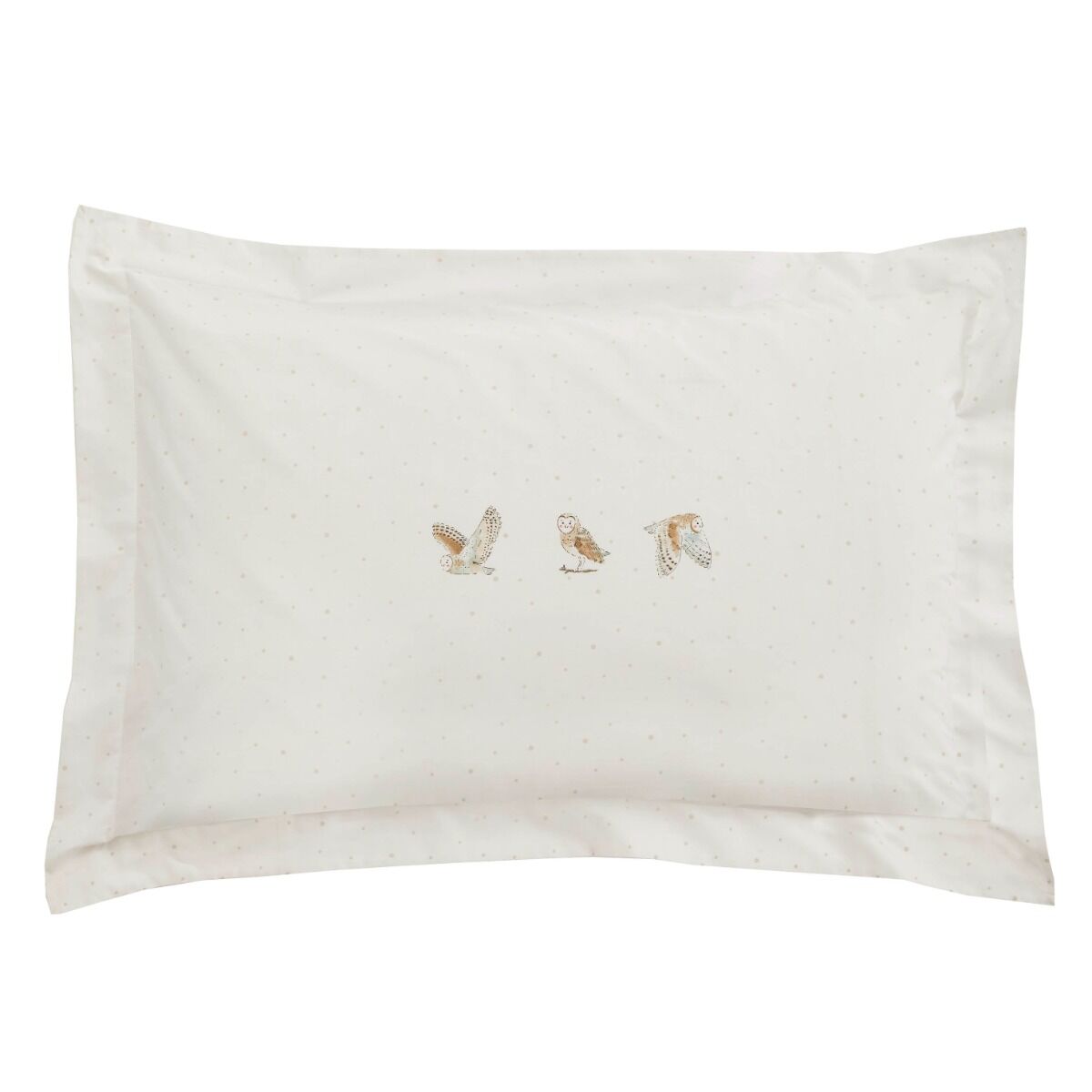 Sophie Allport Snowy Owls Duvet Cover Set - White