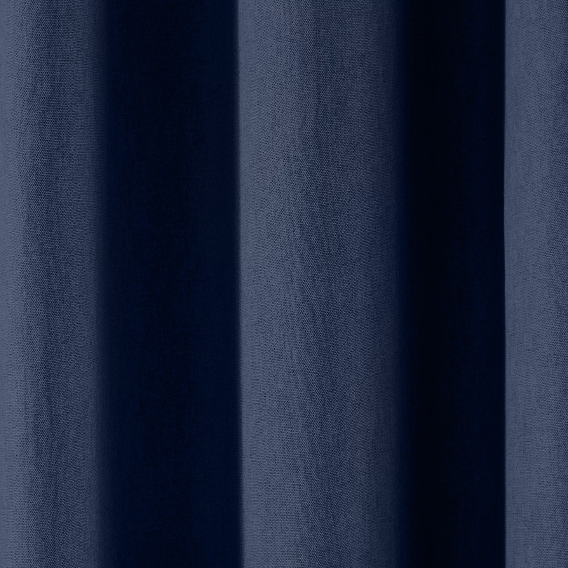 Sorbonne Pair of Eyelet Curtains by Fusion in Navy - Pair of Eyelet Curtains - Fusion
