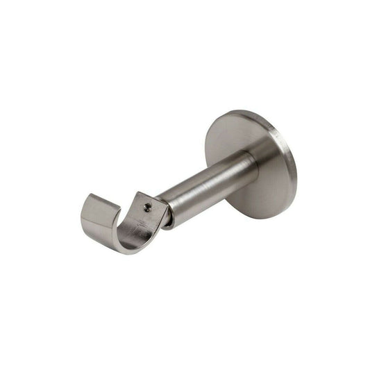 Speedy 28mm IDC Extendable Metal Curtain Pole Bracket - Satin Silver