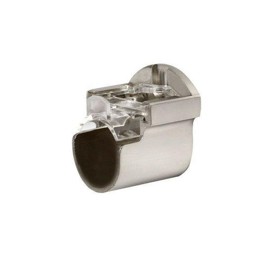 Speedy 28mm Metal Recess Brackets (Pair) - Satin Silver