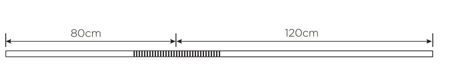 Speedy Ball 28mm 3-Sided Eyelet Bay Window Curtain Pole 400cm - Chrome