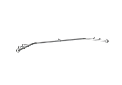 Speedy Ball 28mm 3-Sided Eyelet Bay Window Curtain Pole 400cm - Chrome
