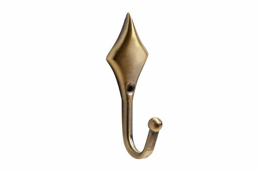 Speedy Diamond Metal Curtain Tieback Hooks (Pair) - Antique Brass