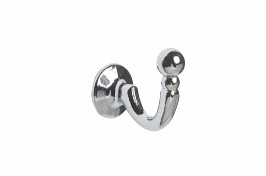 Speedy Palma Metal Curtain Tieback Hooks (Pair) - Chrome