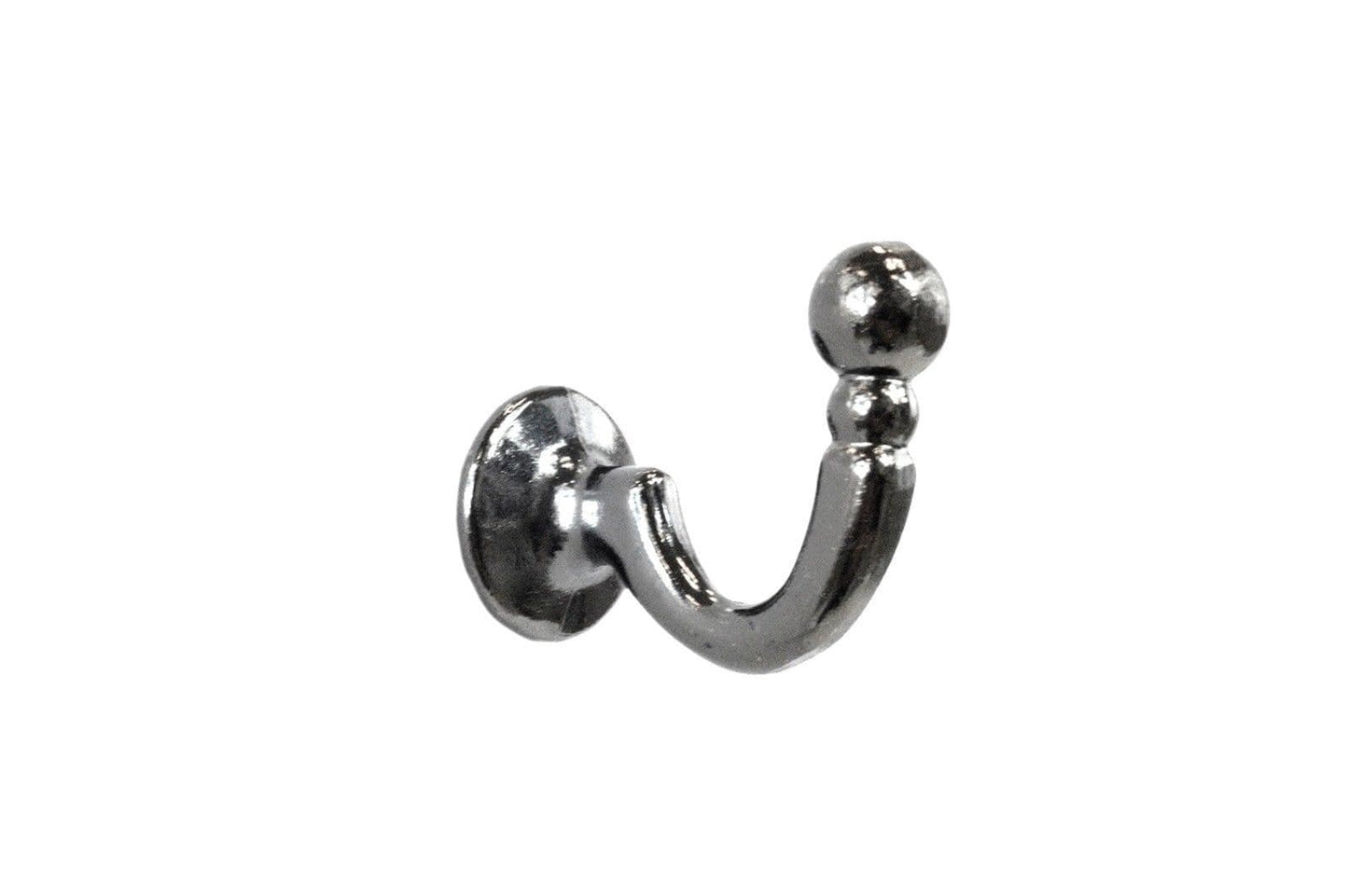 Speedy Palma Metal Curtain Tieback Hooks (Pair) - Polished Graphite