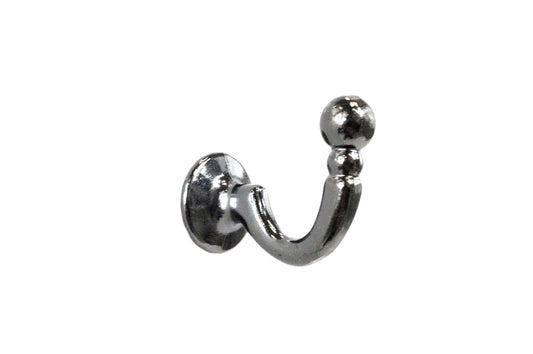 Speedy Palma Metal Curtain Tieback Hooks (Pair) - Polished Graphite