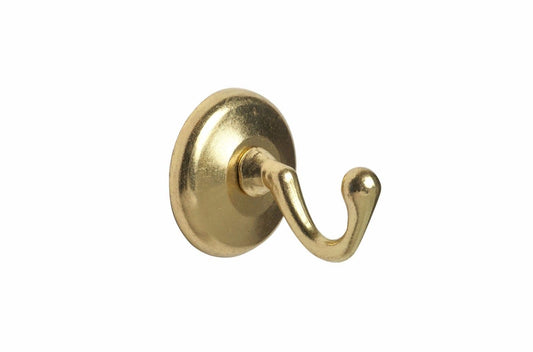 Speedy Paris Metal Curtain Tieback Hooks (Pair) - Bright Brass