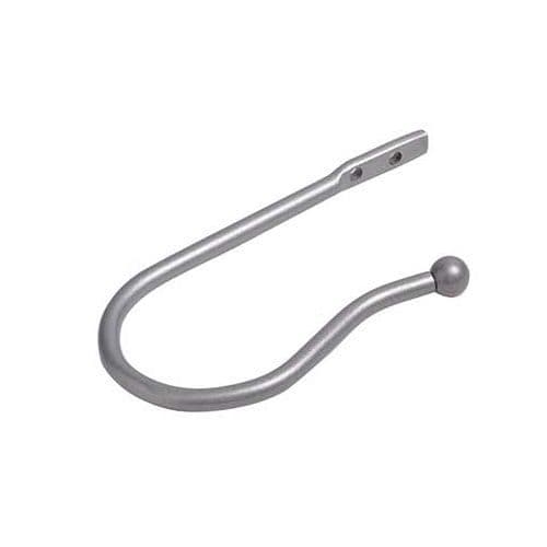 Speedy Voile Metal Curtain Holdbacks (Pair) - Silver