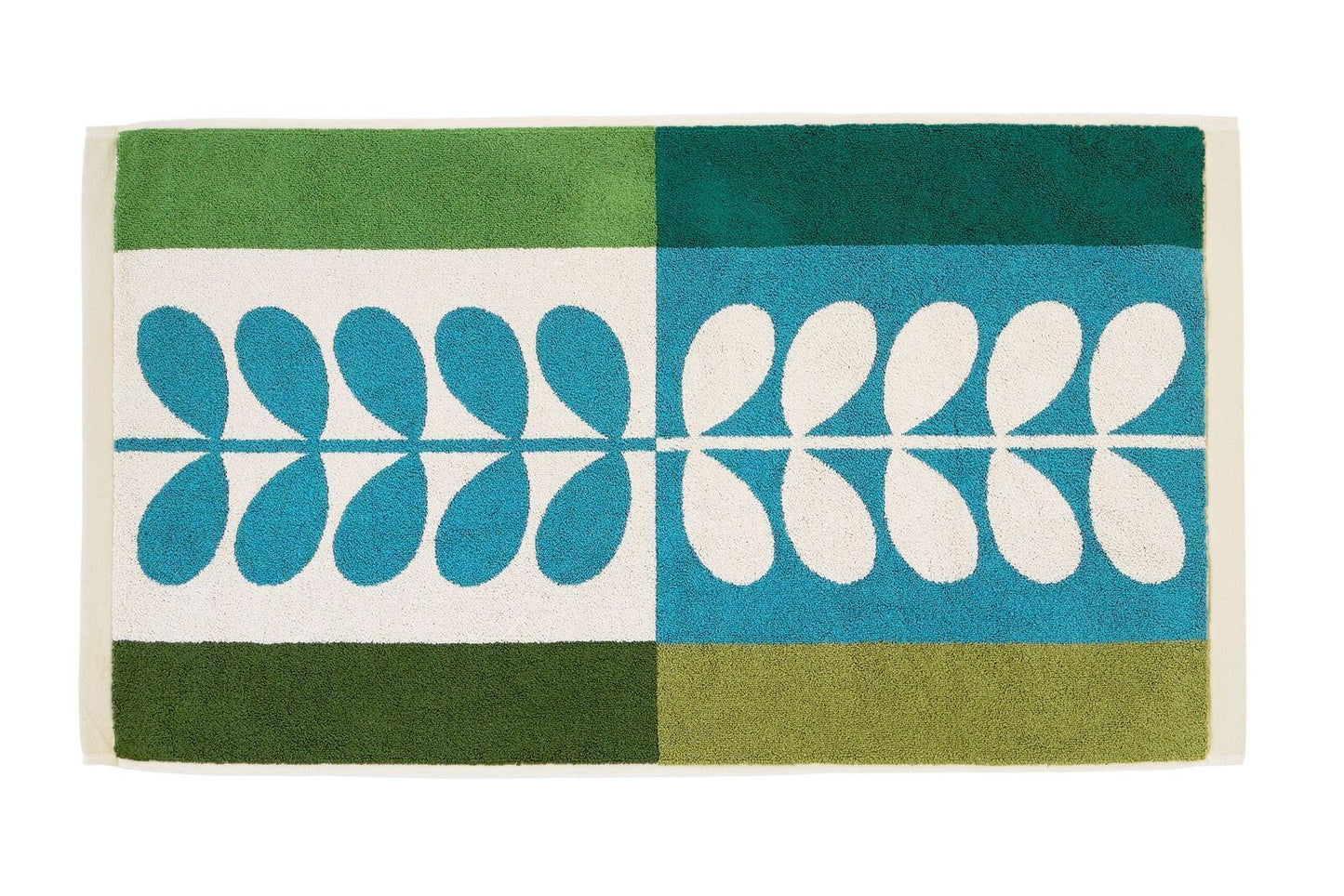 Orla Kiely Stem Check Bath Mat - Willow