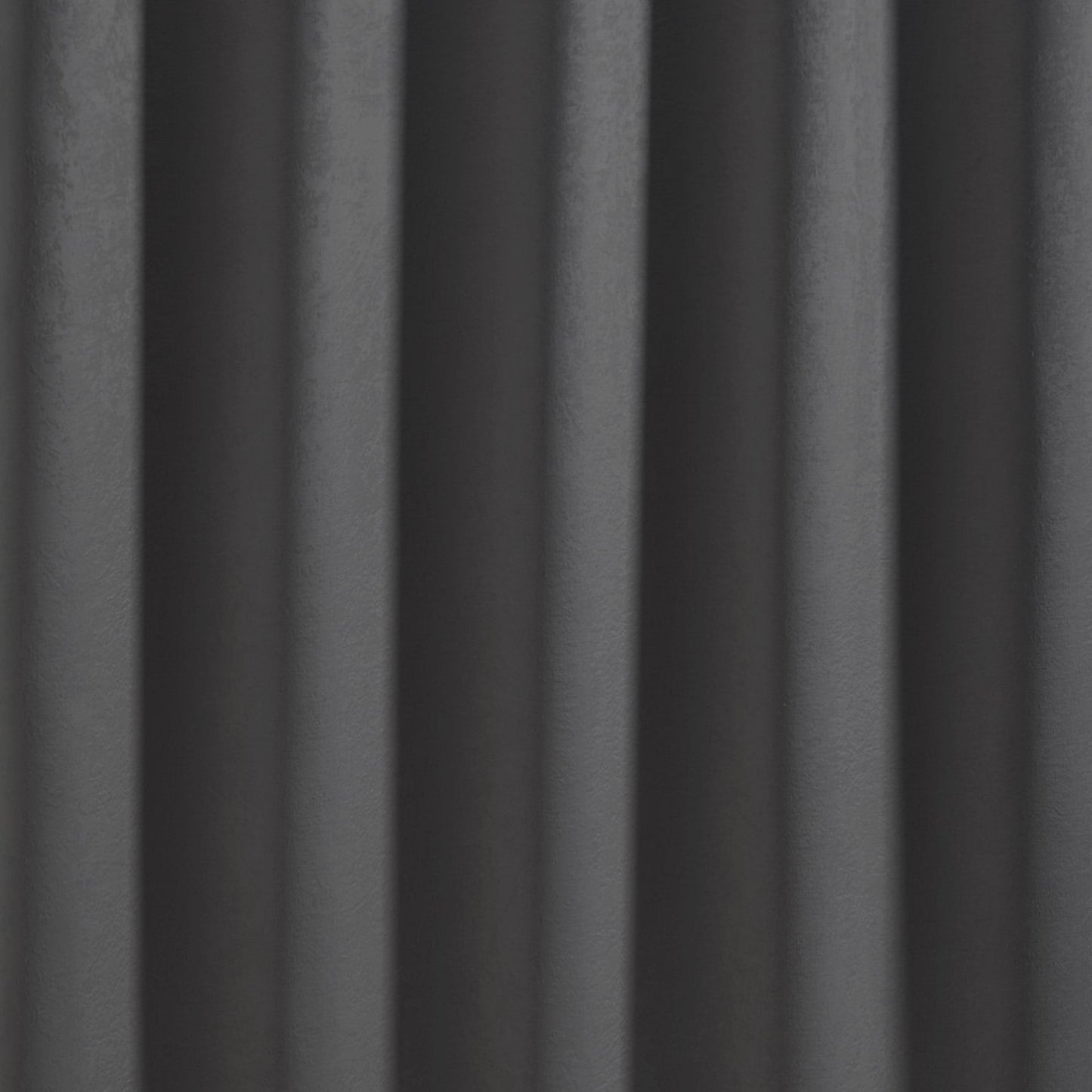 Strata Eyelet Single Panel Door Curtain by Fusion in Charcoal - Eyelet Single Panel Door Curtain - Fusion