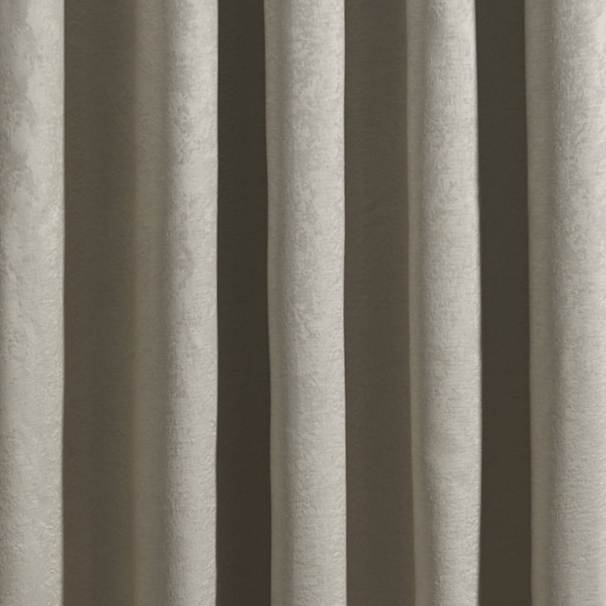 Strata Eyelet Single Panel Door Curtain by Fusion in Natural - Eyelet Single Panel Door Curtain - Fusion