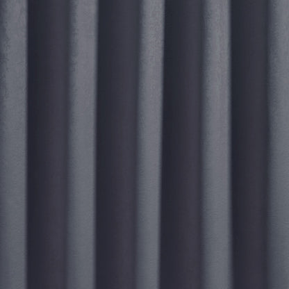 Strata Eyelet Single Panel Door Curtain by Fusion in Navy - Eyelet Single Panel Door Curtain - Fusion