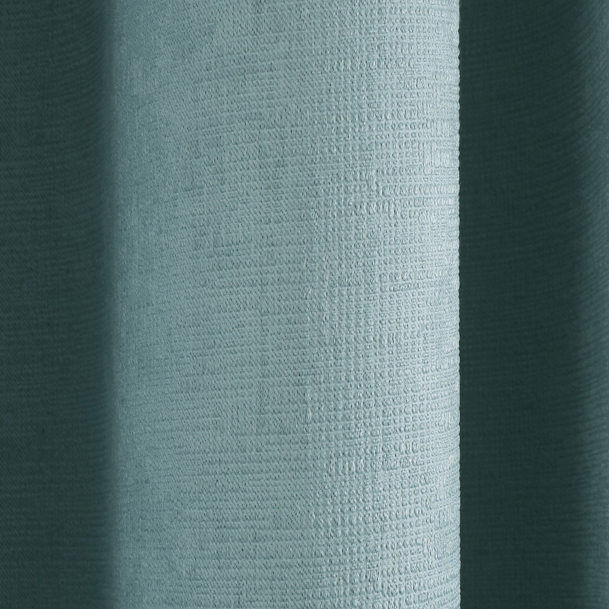 Strata Pair of Eyelet Curtains by Fusion in Duck Egg - Pair of Eyelet Curtains - Fusion