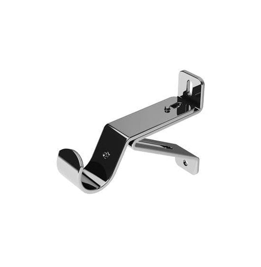 Swish Elements 35mm Metal Curtain Pole Bracket - Chrome