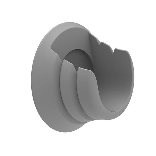 Swish Romantica 28mm Wooden Curtain Pole Recess Brackets (Pair) - Smoke