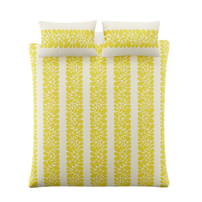 Orla Kiely Sycamore Stripe Duvet Cover Set - Yellow