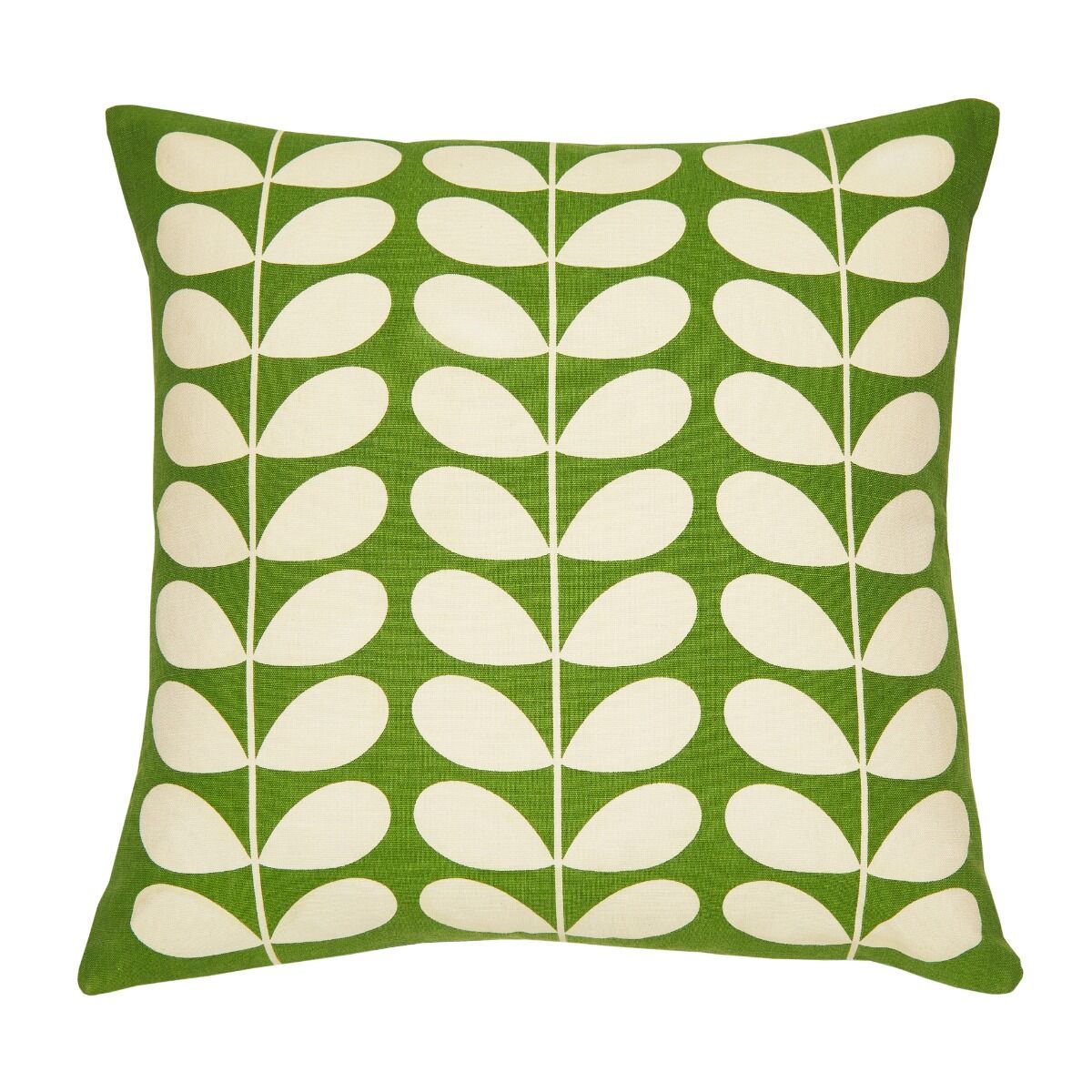 Orla Kiely Textured Flower Filled Cushion - Slate
