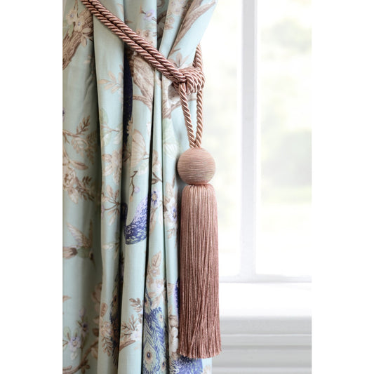 Laura Ashley Theodora Tassel Tieback - Carnation