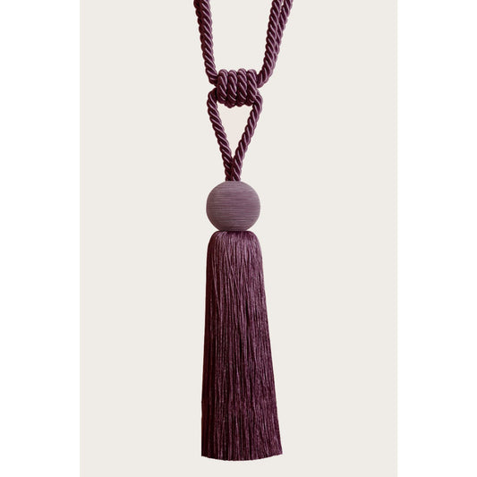 Laura Ashley Theodora Tassel Tieback - Grape