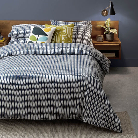 Orla Kiely Tiny Stem Duvet Cover Set - Whale