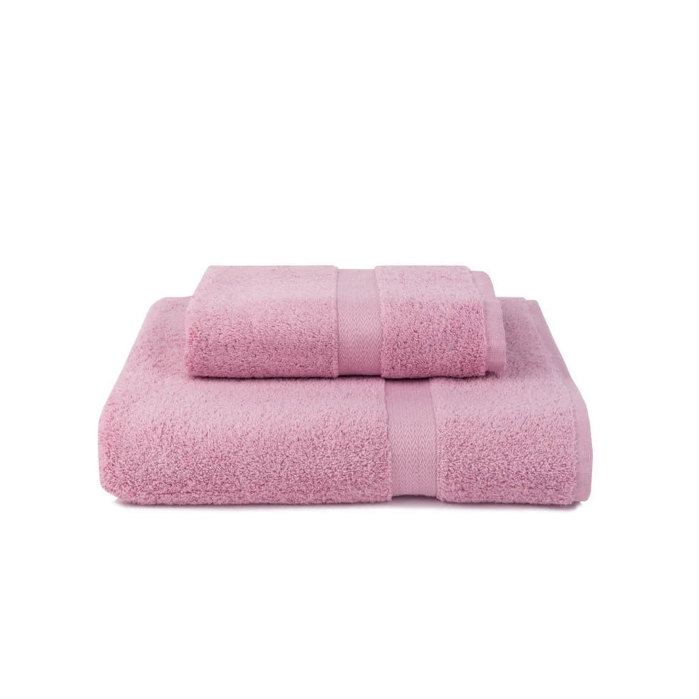 Torres Novas Almonda Bath Towels - Old Pink