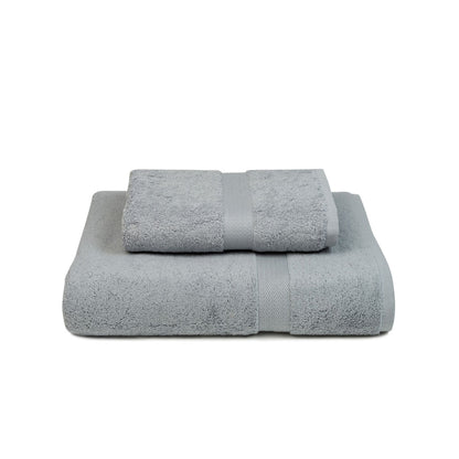 Torres Novas Almonda Bath Towels - Silver Grey