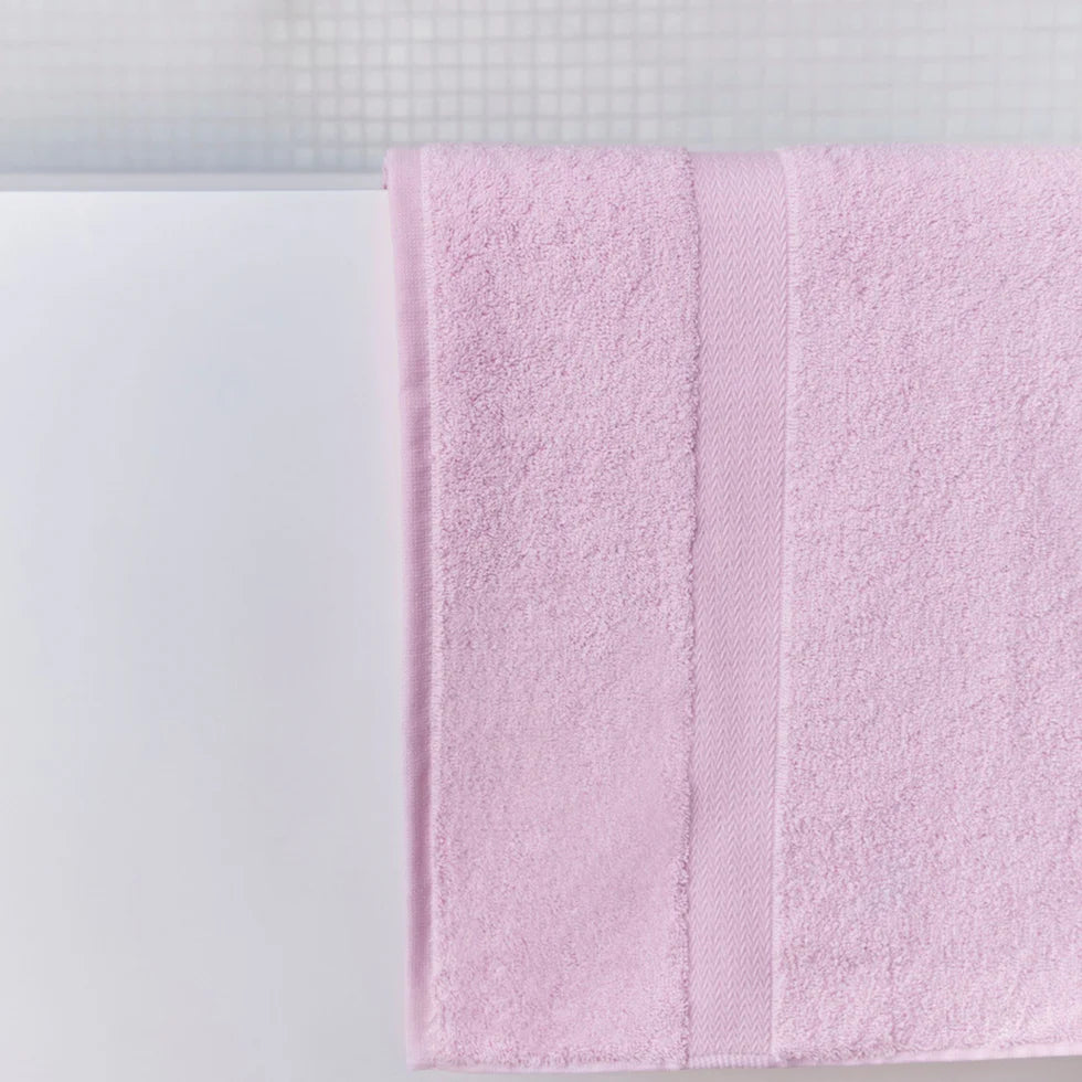 Torres Novas Almonda Bath Towels - Baby Pink