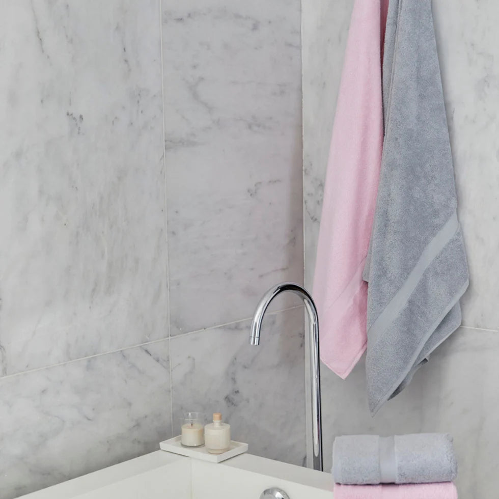 Torres Novas Almonda Bath Towels - Baby Pink