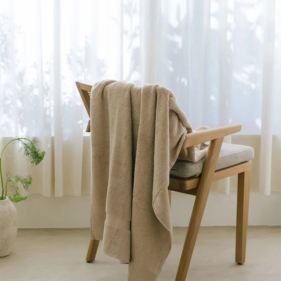 Torres Novas Almonda Bath Towels - Beige