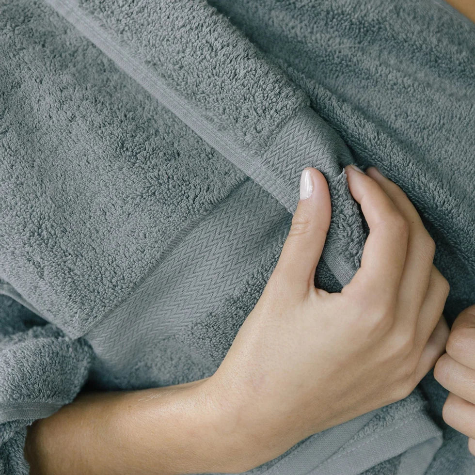 Torres Novas Almonda Bath Towels - Grey