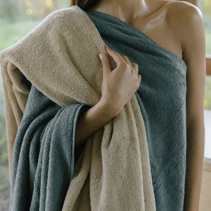 Torres Novas Almonda Bath Towels - Grey