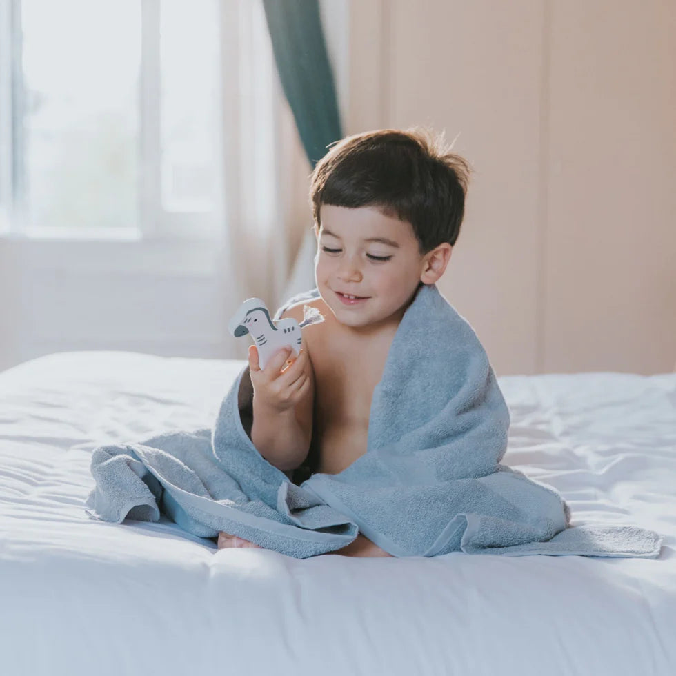 Torres Novas Almonda Bath Towels - Light Blue