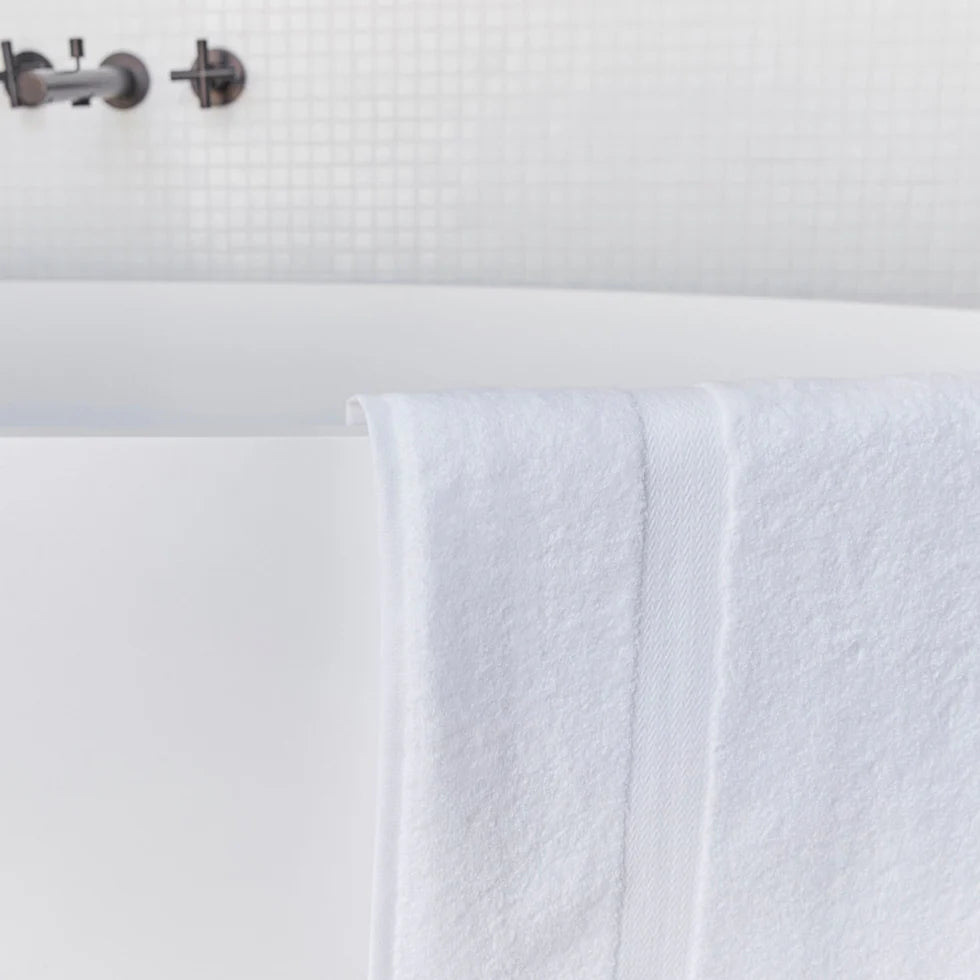 Torres Novas Almonda Bath Towels - White