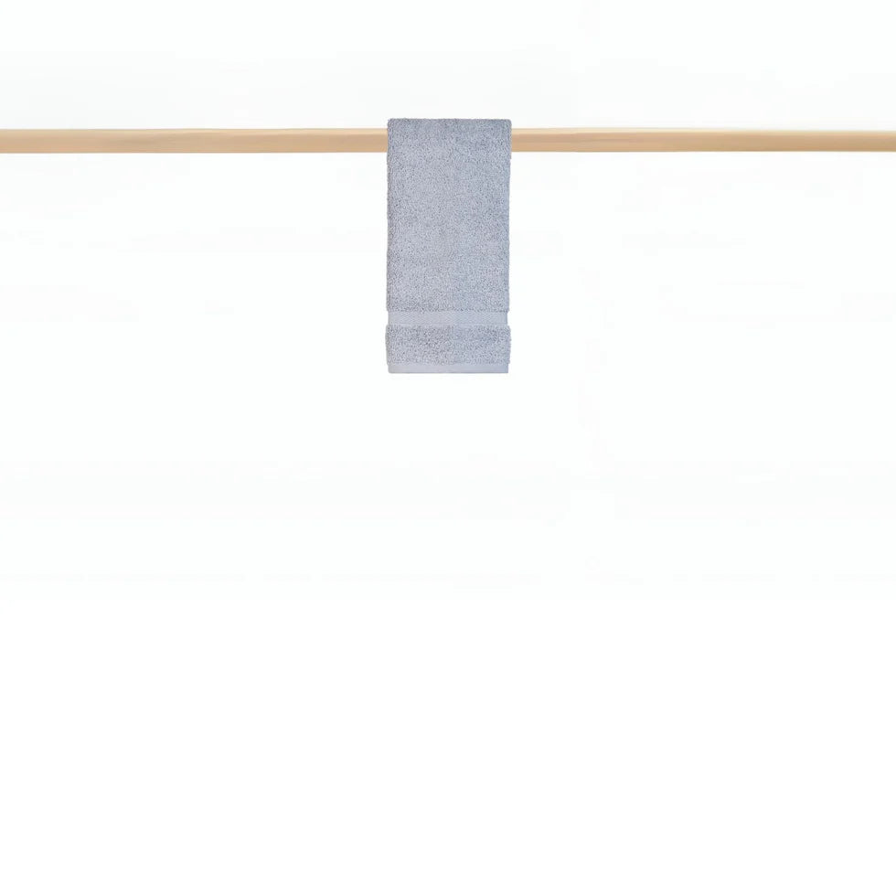 Torres Novas Almonda Bath Towels - Silver Grey