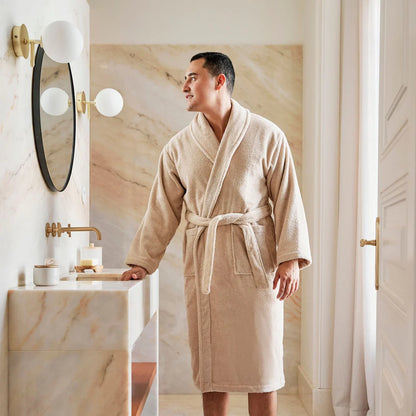 Torres Novas Bathrobe - Beige