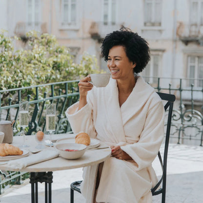 Torres Novas Bathrobe - Natural
