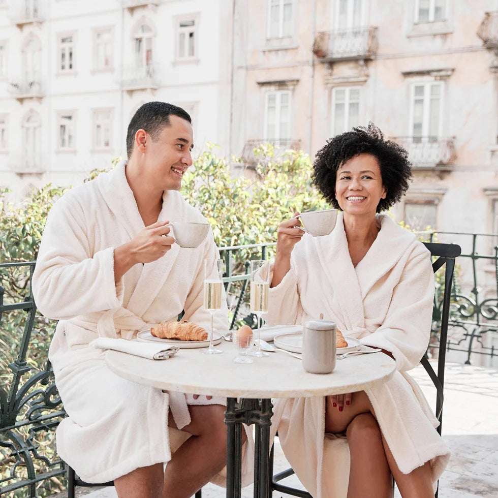 Torres Novas Bathrobe - Natural