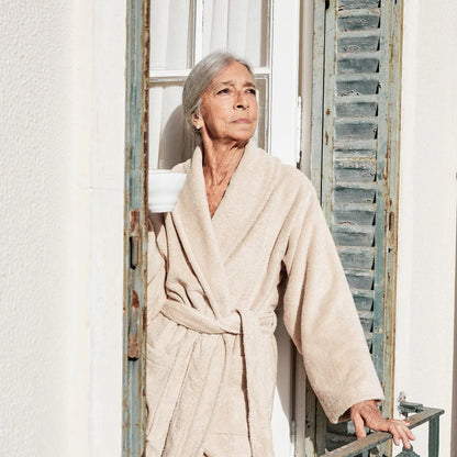 Torres Novas Bathrobe - Natural