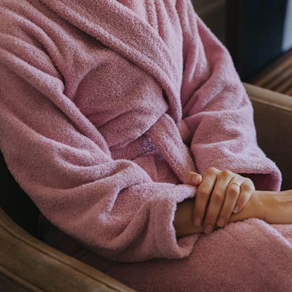Torres Novas Bathrobe - Old Pink