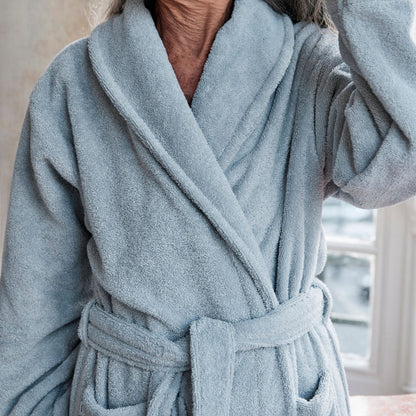 Torres Novas Bathrobe - Silver Grey